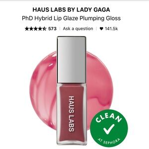 HAUS LABS BY LADY GAGA PhD Hybrid Lip Glaze Plumping Gloss